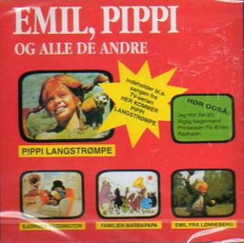 Kinderlieder CD dänisch - Emil, Pippi og alle de andre - Michel Barbapapa Paddington